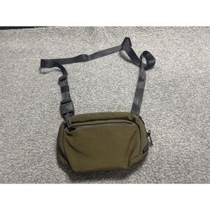 Alpaka  Sling Bag Olive Green Black Crossbody EDC Techwear Magnetic Buckle